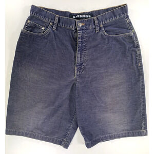 Vintage Joe Boxer Dark Blue Corduroy Shorts Mens Sz 34 Baggy Skater 8 Eight Ball
